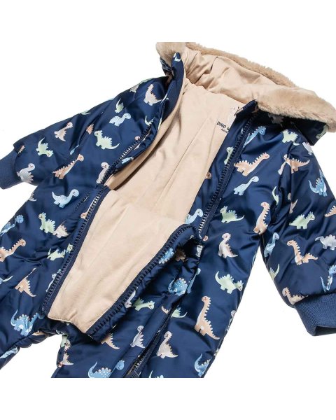 Pramsuit Tender Comforts with pattern (1-12 months)