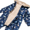 Pramsuit Tender Comforts with pattern (1-12 months)