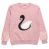 Top cotton fleece blend with embroidery (6-14 years)