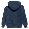 Zip hoodie cotton fleece blend with shiny embroidery (6-16 years)