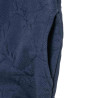 Zip hoodie cotton fleece blend with shiny embroidery (6-16 years)