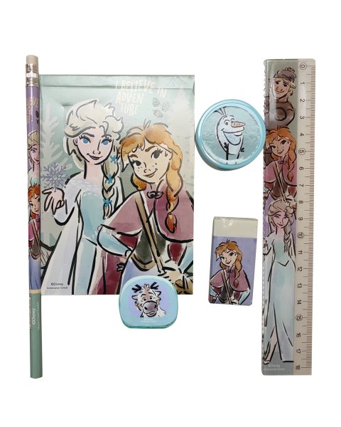 Disney Frozen School Set with Pencil Case