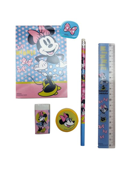 Disney Minnie Mouse School Set with Pencil Case