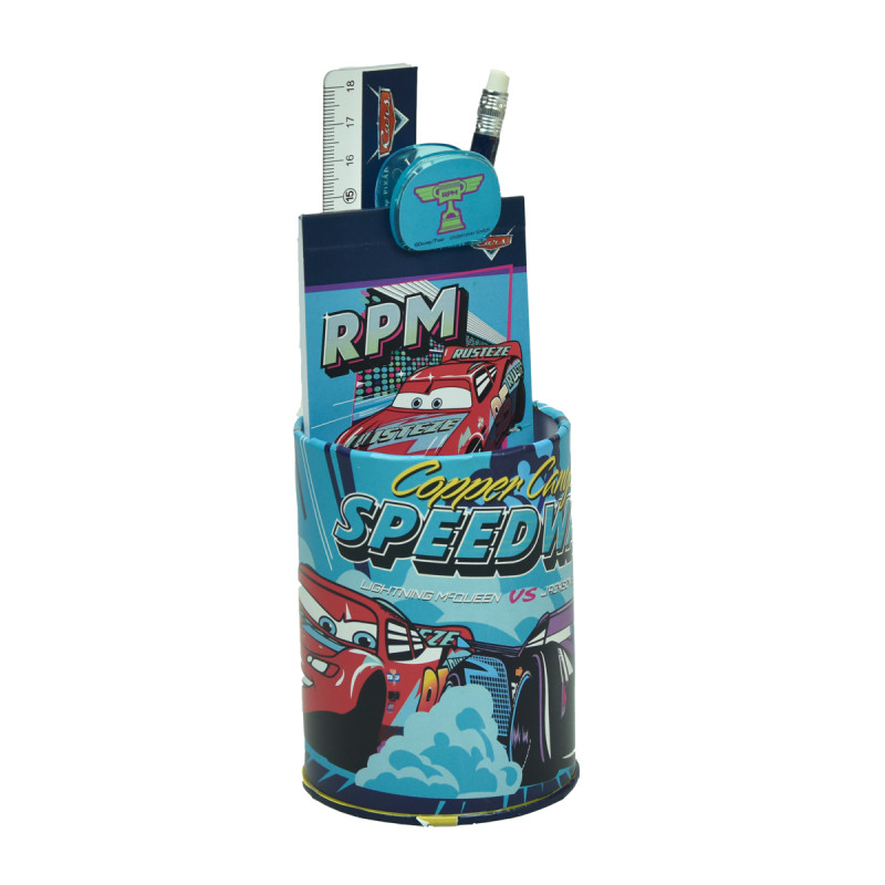 Disney Cars School Set with Pencil Case