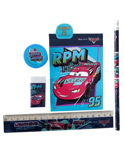 Disney Cars School Set with Pencil Case
