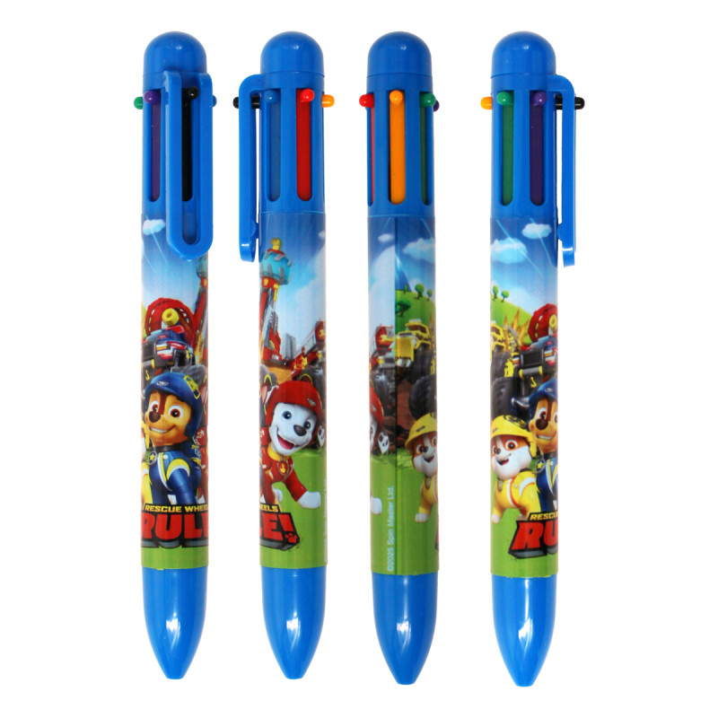 Στυλό με 6 χρώματα Paw Patrol