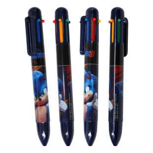 Pen with 6 colors Sonic the Hedgehog