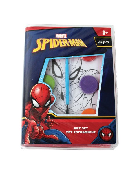 Σετ Ζωγραφικής 24τμχ Spiderman
