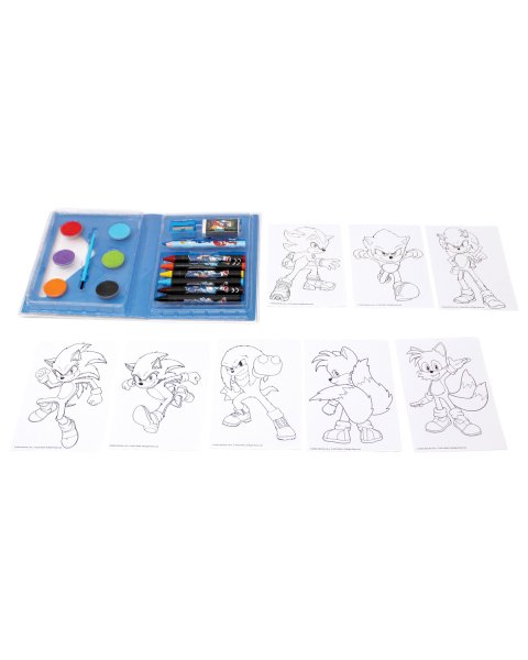 Σετ Ζωγραφικής 24τμχ Sonic the Hedgehog