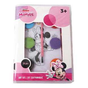 Disney Minnie Mouse 24pcs Painting Set