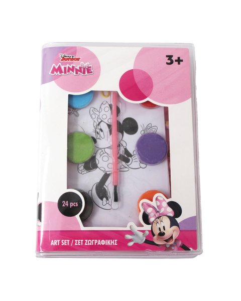 Σετ Ζωγραφικής 24τμχ Disney Minnie Mouse