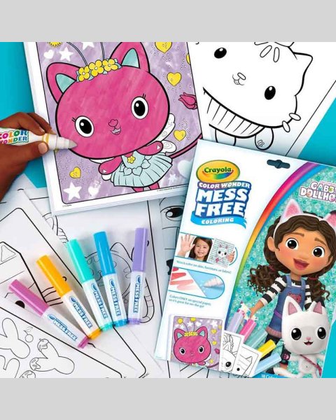 Σετ Ζωγραφικής Crayola Color Wonder Gabby's Dollhouse