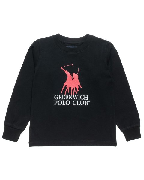 Μπλούζα Greenwich Polo Club με ανάγλυφα στοιχεία (2-16 ετών)