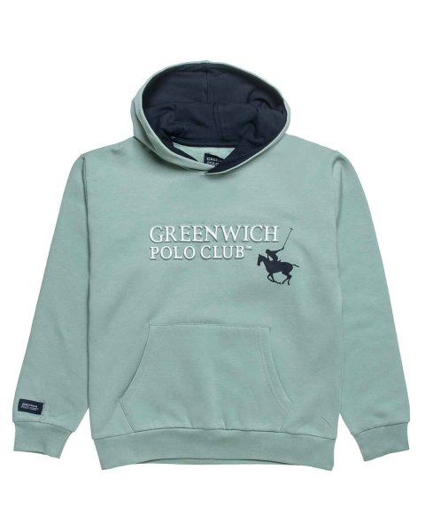 Σετ φόρμας φούτερ Greenwich Polo Club με ανάφλυφα στοιχεία (2-16 ετών)