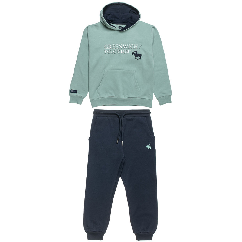 Tracksuit cotton fleece blend Greenwich Polo Club (2-16 years)