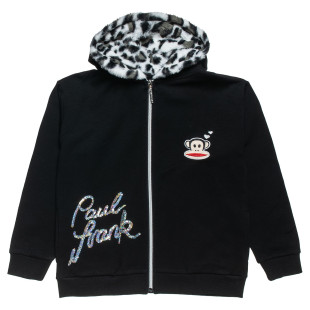 Zip hoodie Paul Frank with sequins (6-16 years)