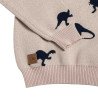 Sweater with dino pattern (12 months-5 years)