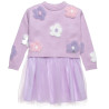 Dress with tulle and sweater (12 months-5 years)