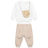 Σετ cotton fleece blend Tender Comforts with fluffy design (3-18 months)