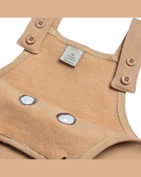 Overall cotton fleece blend Tender Comforts with top (1-12 months)