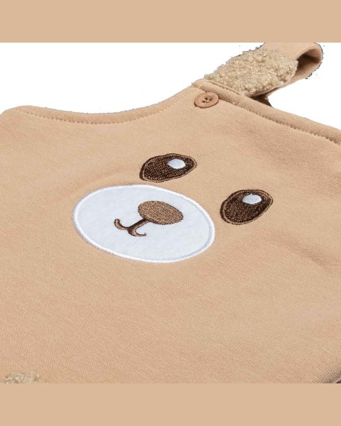 Overall cotton fleece blend Tender Comforts with top (1-12 months)