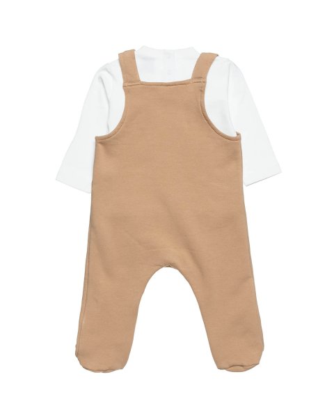 Overall cotton fleece blend Tender Comforts with top (1-12 months)