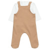 Overall cotton fleece blend Tender Comforts with top (1-12 months)