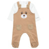 Overall cotton fleece blend Tender Comforts with top (1-12 months)