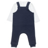 Overall cotton fleece blend Tender Comforts with top (3-18 months)