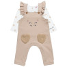 Overall Tender Comforts with fluffy details (3-18 months)