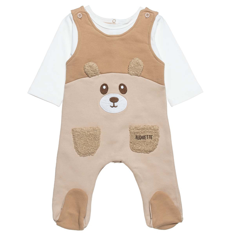 Babygrow Tender Comforts with fluffy elements (1-12 months)