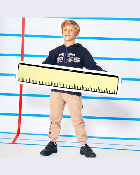 Tracksuit cotton fleece blend Five Star with embossed elements (6-16 years)