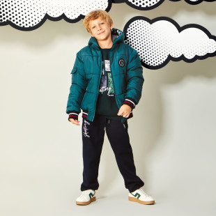 Tracksuit cotton fleece blend Five Star with foil details (6-16 years)