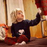 Pajamas Snoopy with embossed letters (18 months-12 years)