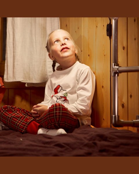 Pajamas Snoopy with embossed letters (18 months-12 years)