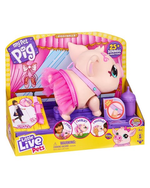 Lucky το Γουρουνάκι Little Live Pets με ήχους (4+ ετών)
