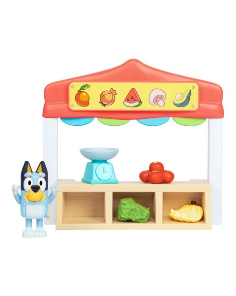Bluey Mini Σετ Παιχνιδιού Μανάβικο (3+ ετών)