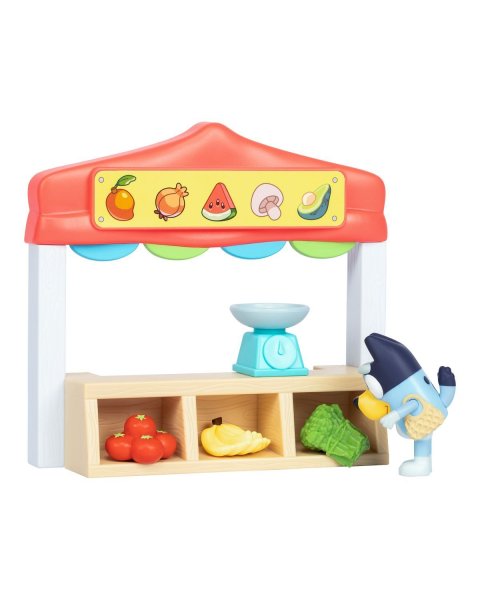Bluey Mini Σετ Παιχνιδιού Μανάβικο (3+ ετών)