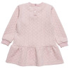 Dress with knitted flower and tights (6 months-4 years)