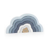 Toy label label from natural wood Rainbow puzzle cloud blue (12+ months)