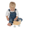 Toy label label from natural wood Sorting box (18+ months)