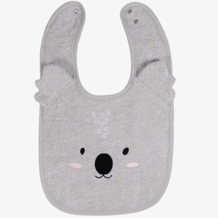 Bib Koala soft terry cloth Blush & Blosson