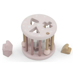 Label Label Wooden Pink Sorting Game (12+ months)