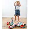 Fehn colorful animals bowling set (0+ months)