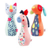 Fehn colorful animals bowling set (0+ months)