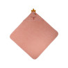 Hooded towel 100% cotton (75x75cm) swan