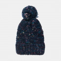 Beanie with thick knitting and pom pon one size (6-16 years)