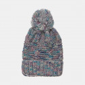 Beanie with thick knitting and pom pon one size (6-16 years)
