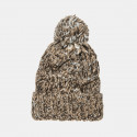 Beanie with thick knitting and pom pon one size (6-16 years)