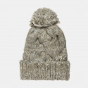 Beanie with thick knitting and pom pon one size (6-16 years)